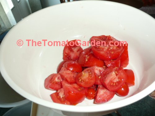 Tomatoe canning